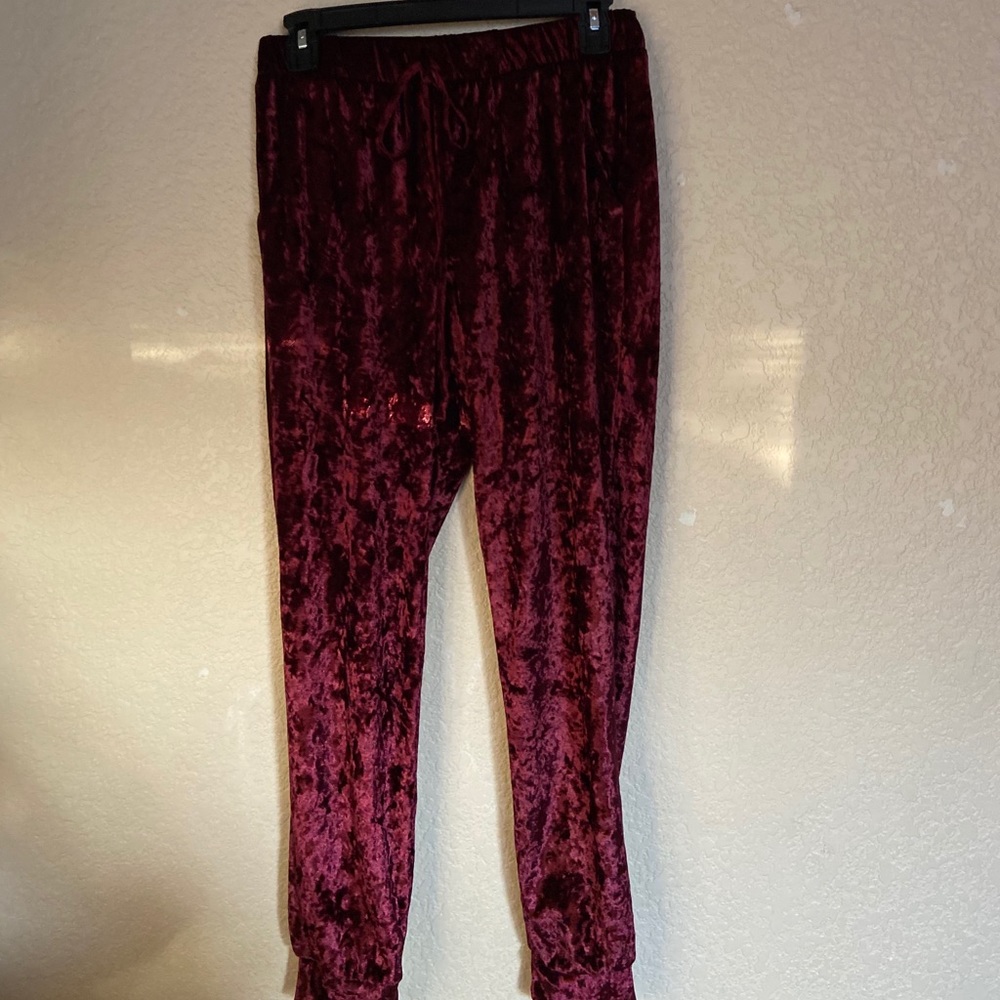 Velvet pants